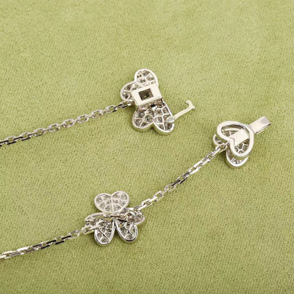 [Stars Jewelry]FRIVOLE SILVER 9 FLOWERS NECKLACE