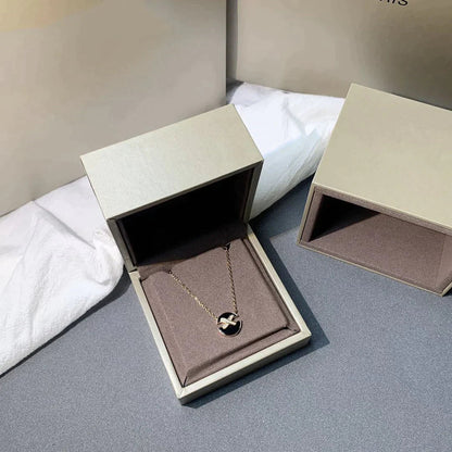 [Stars Jewelry]JEUX DE ROSE GOLD DIAMOND NECKLACE