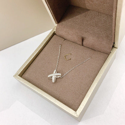 [Stars Jewelry]JEUX DE DIAMOND NECKLACE