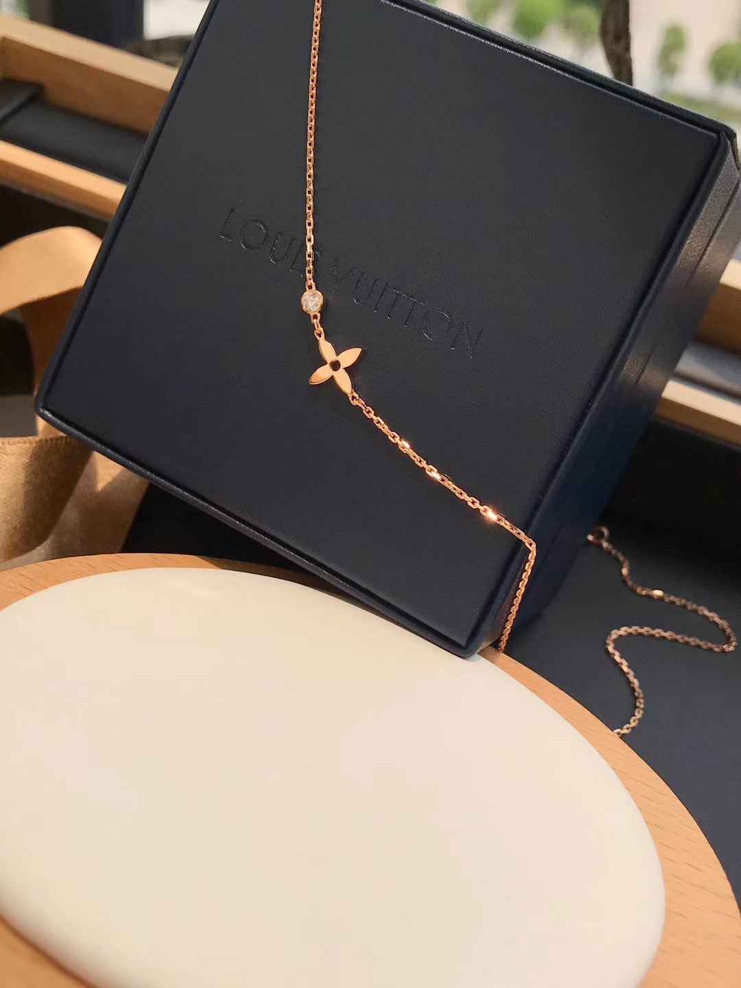 [Stars Jewelry]BLOSSOM PENDANT PINK GOLD AND DIAMOND