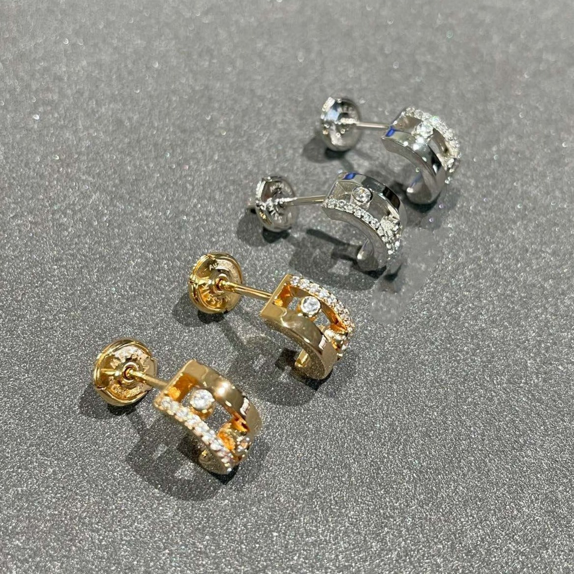 [Stars Jewelry]MOVE ROMANE EARRINGS DIAMOND