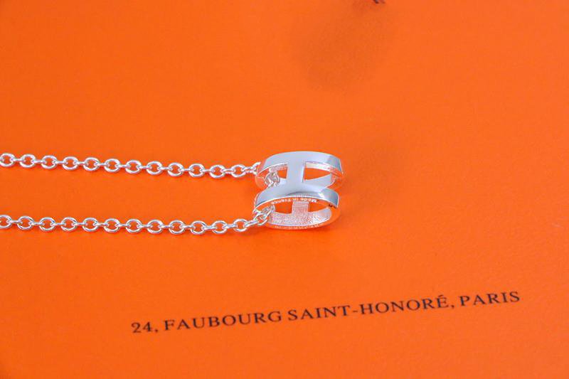 [Stars Jewelry]HM NECKLACE H LETTER OVAL SERIES