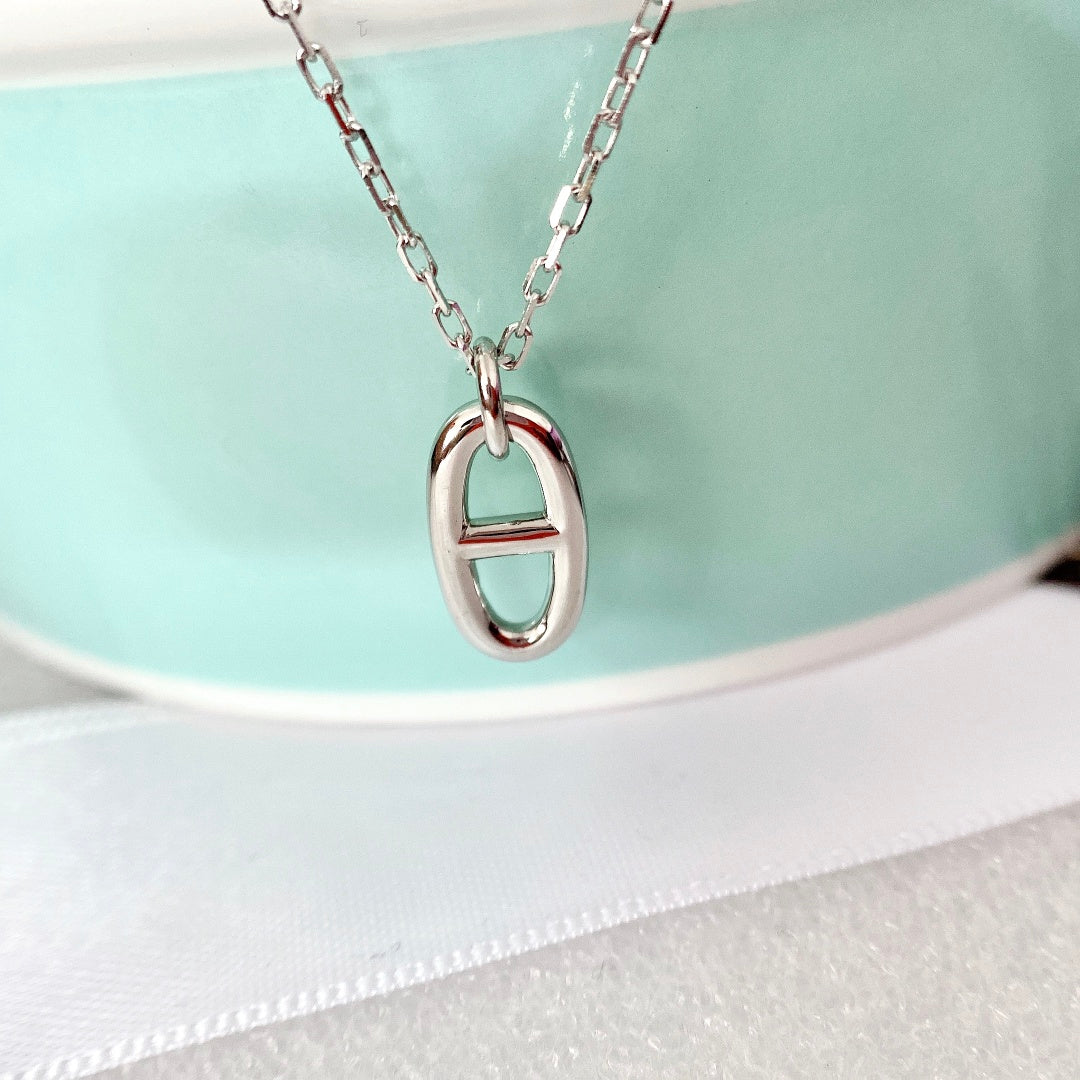 [Stars Jewelry]HM PIG NOSE NECKLACE