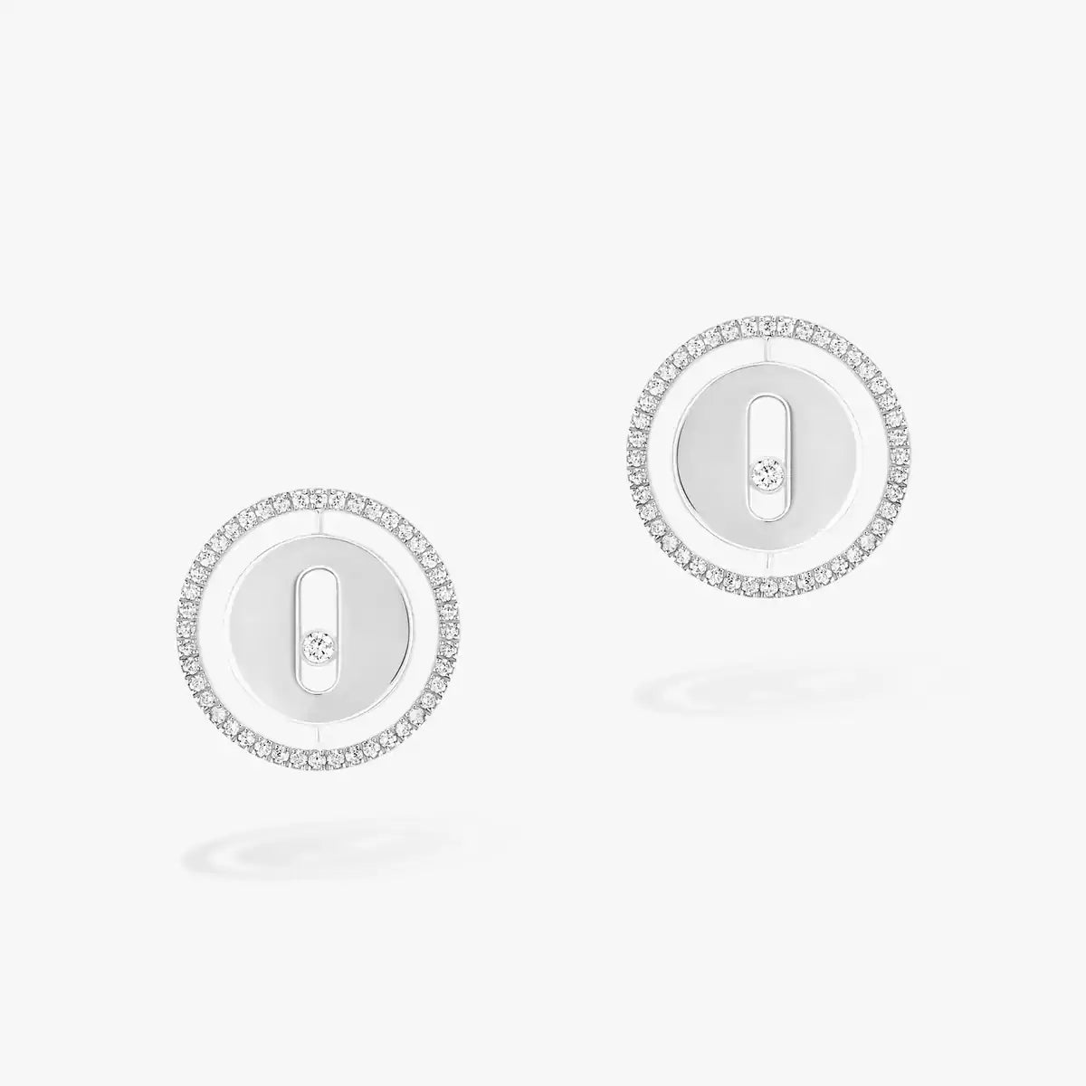 [Stars Jewelry]Lucky Move Diamond Earrings