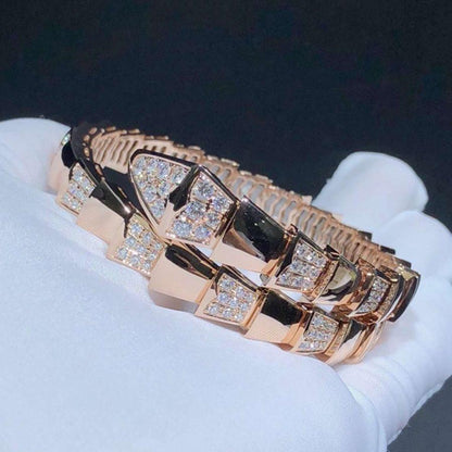 [Stars Jewelry]SERPENTI BRACELET PINK GOLD DIAMOND