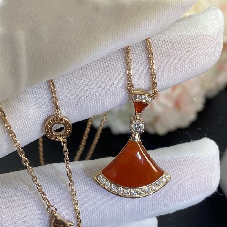 [Stars Jewelry]DREAM NECKLACE CARNELIAN DIAMOND