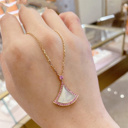 [Stars Jewelry]DREAM NECKLACE MOP DIAMOND PINK