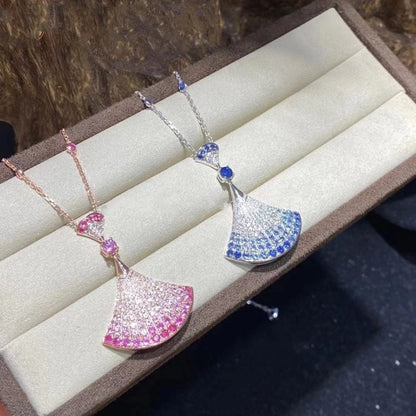 [Stars Jewelry]DREAM NECKLACE AGATE SILVER DIAMOND