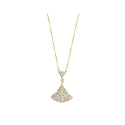 [Stars Jewelry]DREAM NECKLACE GOLD FULL DIAMOND