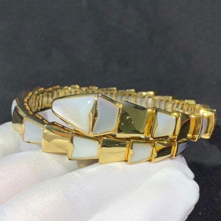 [Stars Jewelry]SERPENTI BRACELET MOP GOLD