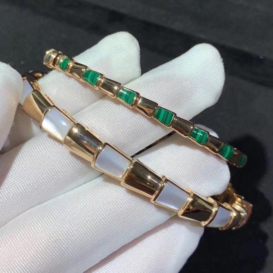 [Stars Jewelry]SERPENTI BRACELET PINK GOLD MOP