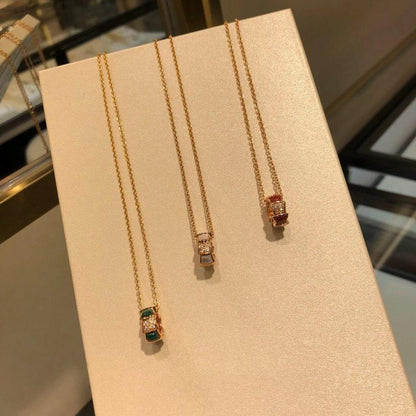 [Stars Jewelry]SERPENTI PEDANT DIAMOND NECKLACE