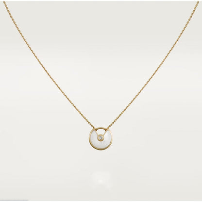 [Stars Jewelry]AMULETTE ROSE GOLD MOP NECKLACE