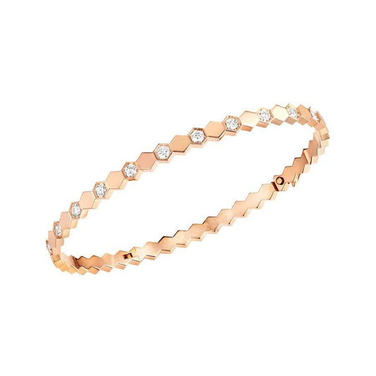 [Stars Jewelry]BEE LOVE PINK GOLD DIAMOND BRACELET
