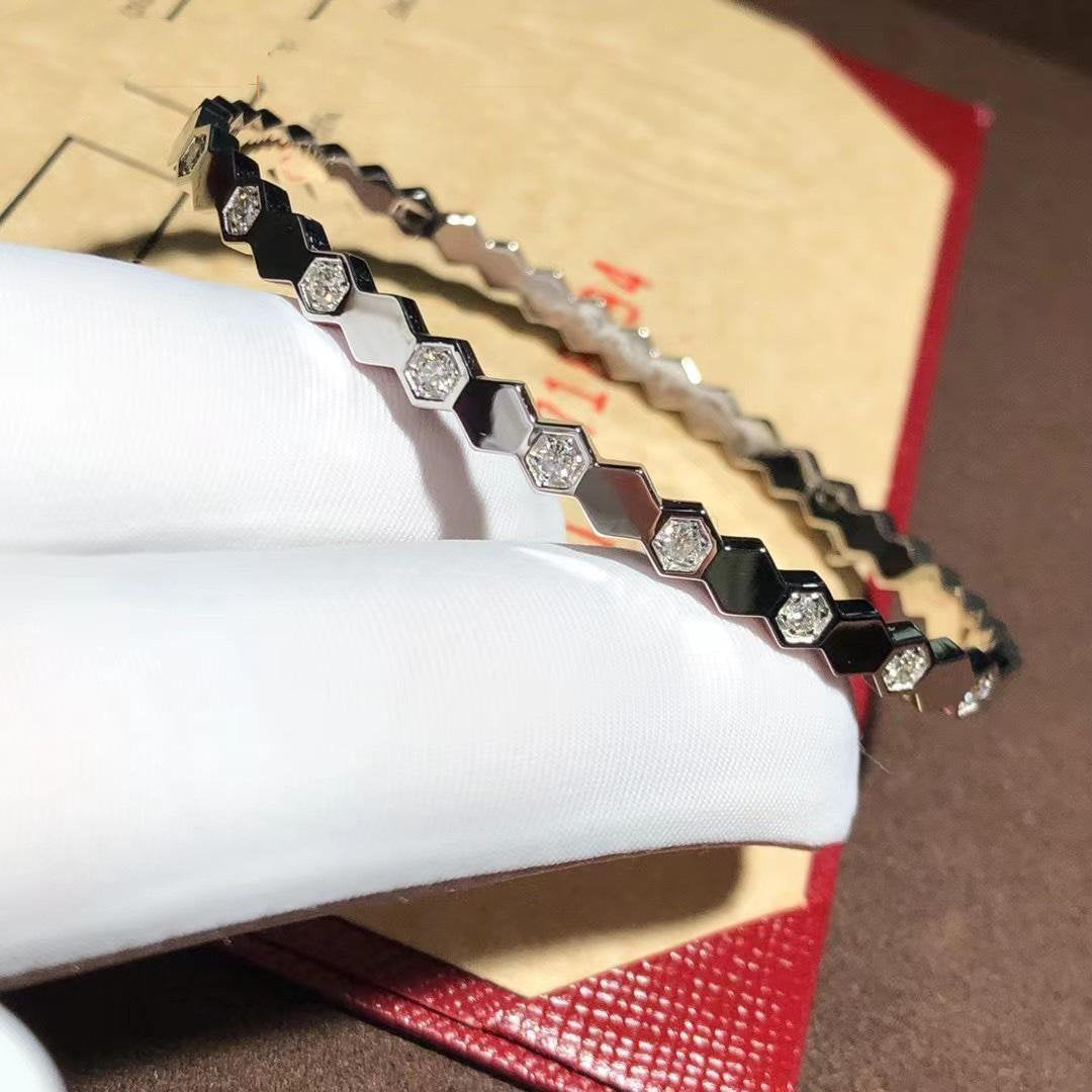 [Stars Jewelry]BEE LOVE SILVER DIAMOND BRACELET