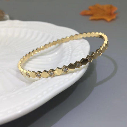 [Stars Jewelry]BEE LOVE GOLD DIAMOND BRACELET
