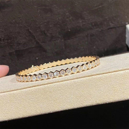 [Stars Jewelry]BEE LOVE GOLD BRACELET FULL DIAMOND