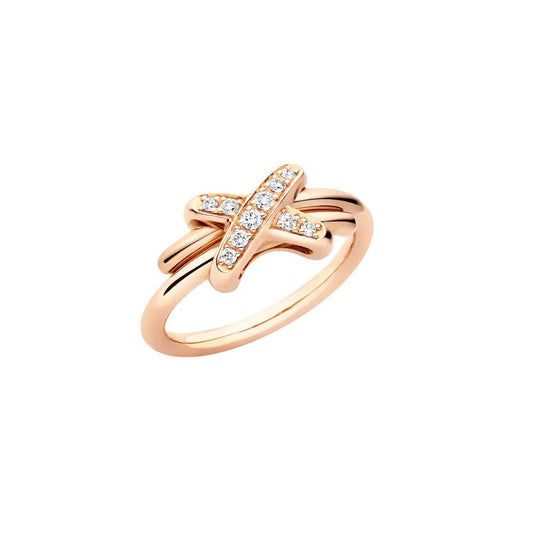 [Stars Jewelry]JEUX DE PINK GOLD DIAMOND RING