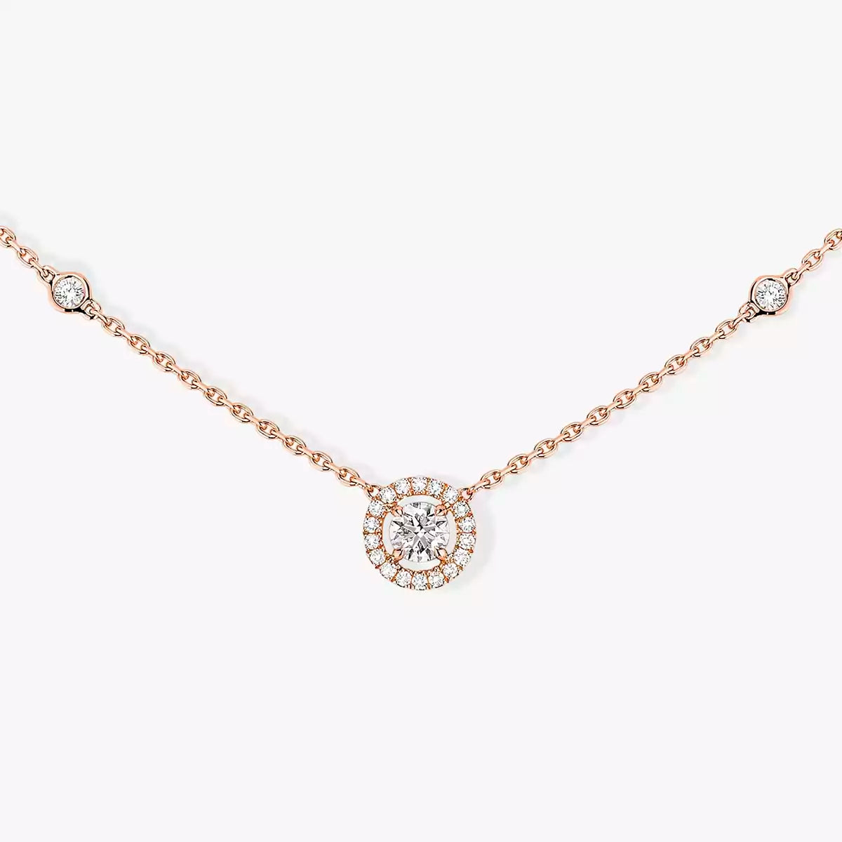 [Stars Jewelry]Diamond Necklace 0,20ct Brilliant Shape Joy