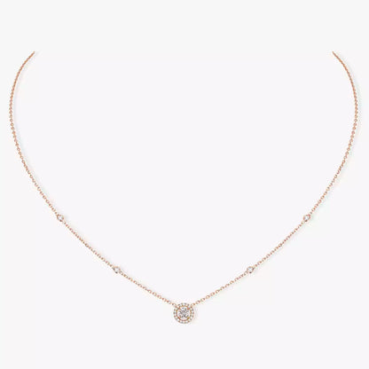 [Stars Jewelry]Diamond Necklace 0,20ct Brilliant Shape Joy