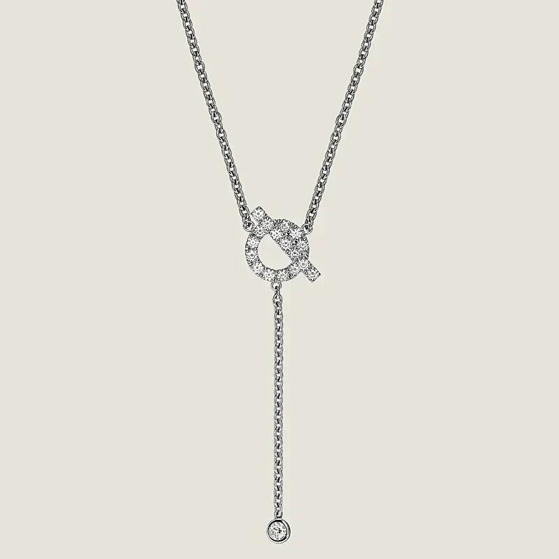 [Stars Jewelry]FINESSE SILVER DIAMOND NECKLACE
