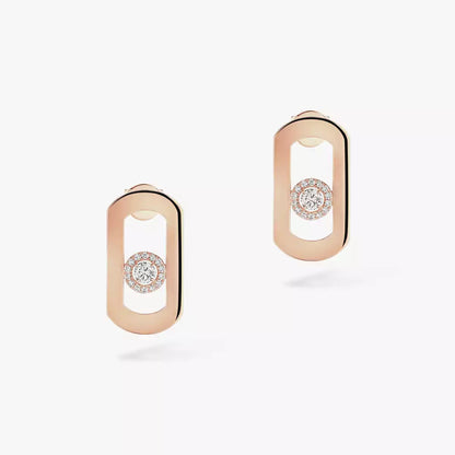 [Stars Jewelry]So Move Diamond Earrings in Yellow Gold