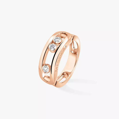 [Stars Jewelry] MoveGold Diamond Ring