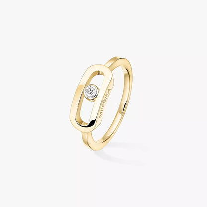 [Stars Jewelry]Move Uno Diamond Ring in Gold