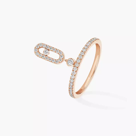 [Stars Jewelry]Move Uno Diamond Ring