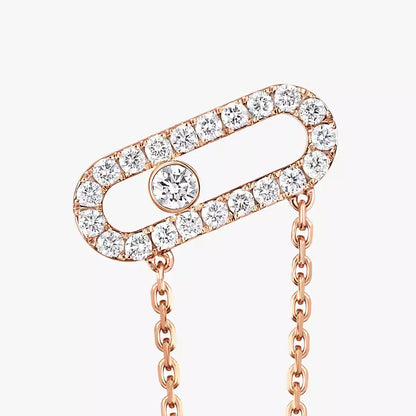 [Stars jewelry]Move Uno Diamond Earrings