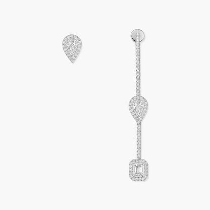 [Stars Jewelry]Diamond Drop Earrings My Twin