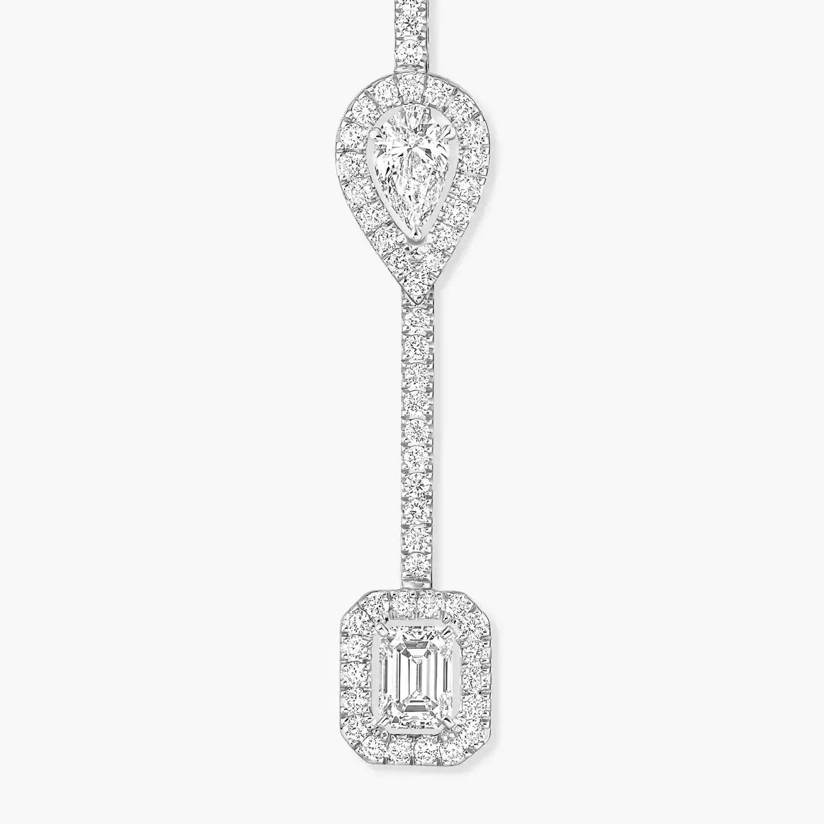 [Stars Jewelry]Diamond Drop Earrings My Twin