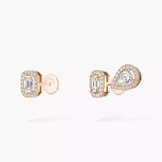 [Stars Jewelry]Diamond Earrings 0,10ct My Twin 1+2