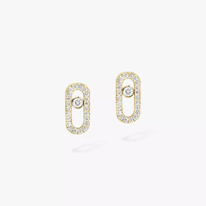 [Stars Jewelry]Move Uno Diamond Earrings