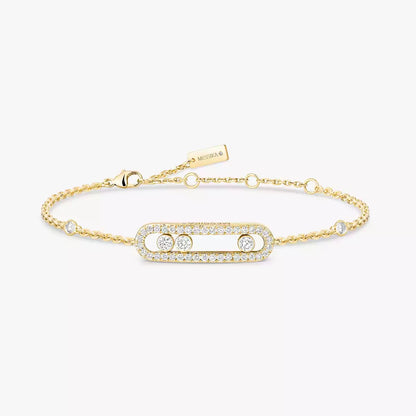[Stars Jewelry]Pavé Baby Move Diamond Bracelet