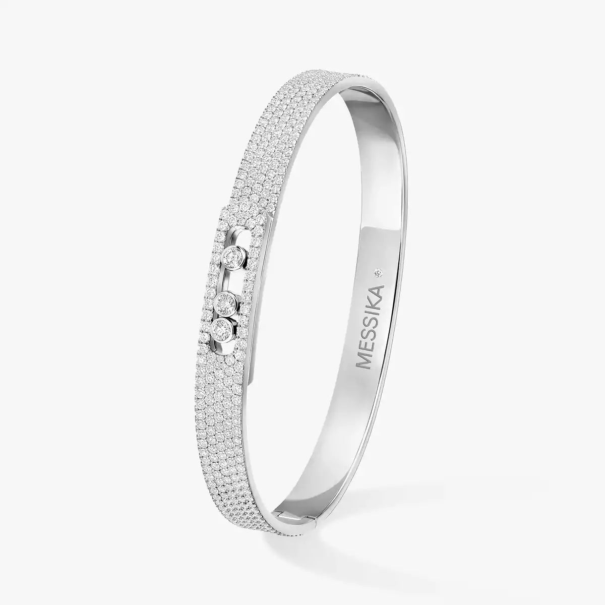 [Stars Jewelry]Move Noa Full Pavé Diamond Bangle Bracelet