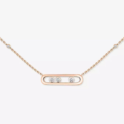 [Stars Jewelry] Baby Move Gold Diamond Necklace