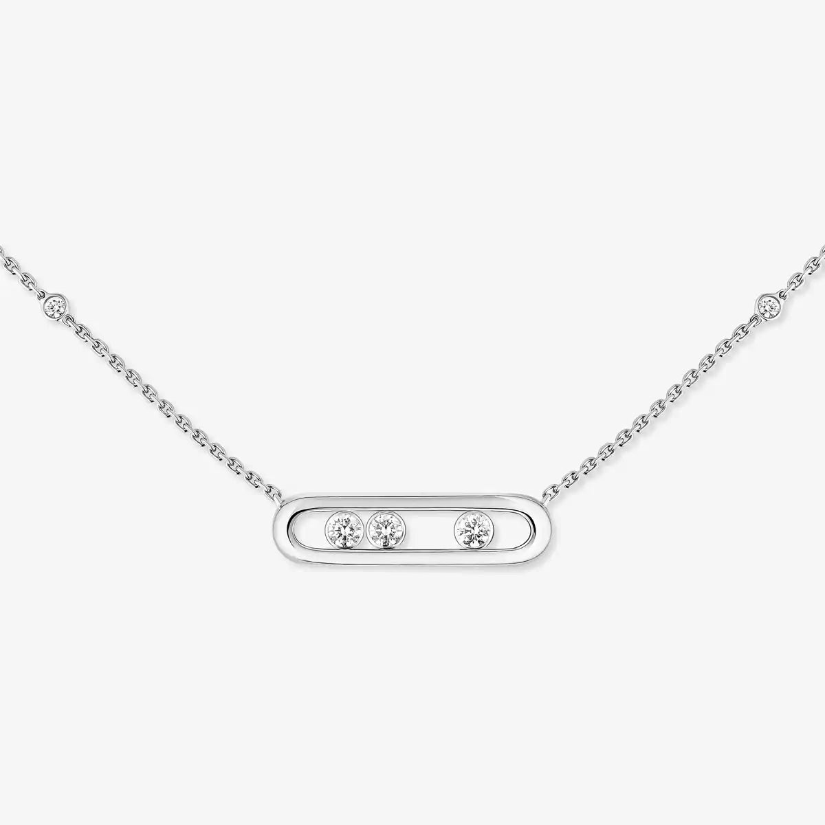 [Stars Jewelry] Baby Move Gold Diamond Necklace