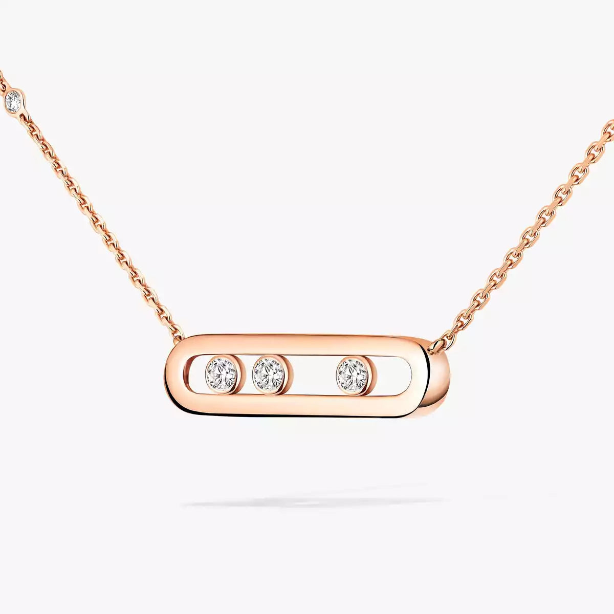 [Stars Jewelry] Baby Move Gold Diamond Necklace