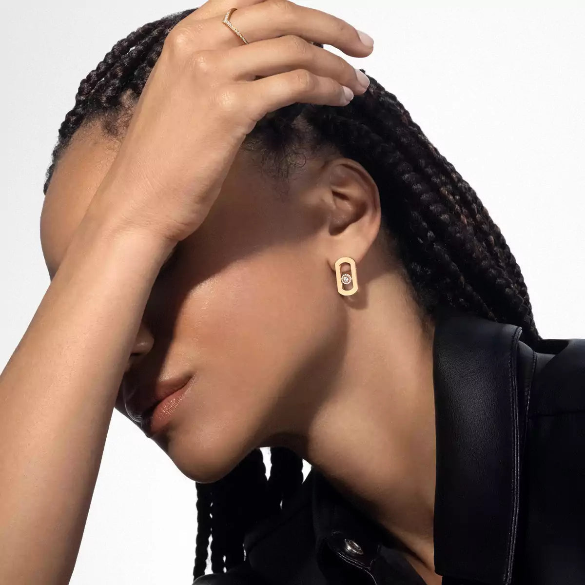 [Stars Jewelry]So Move Diamond Earrings in Yellow Gold