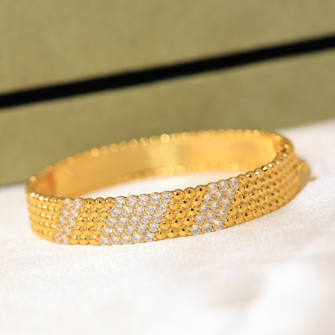 [Stars Jewelry]  FIVE-ROW DIAMOND BRACELET