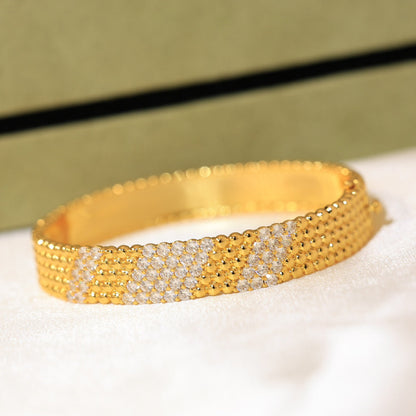 [Stars Jewelry]  FIVE-ROW DIAMOND BRACELET