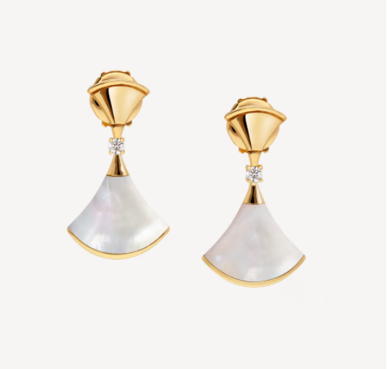 [Stars Jewelry]DREAM MOP 1 DIAMOND EARRINGS