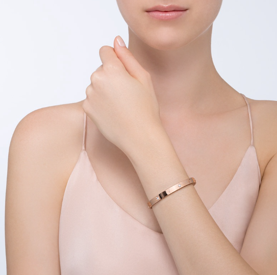 [Stars Jewelry]LOVE BRACELET 6.1MM 4 DIAMONDS