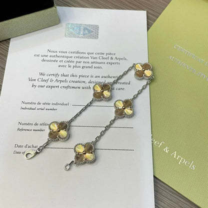 [Stars Jewelry] CLOVER 5 MOTIF LASER BRACELET COLLECTION