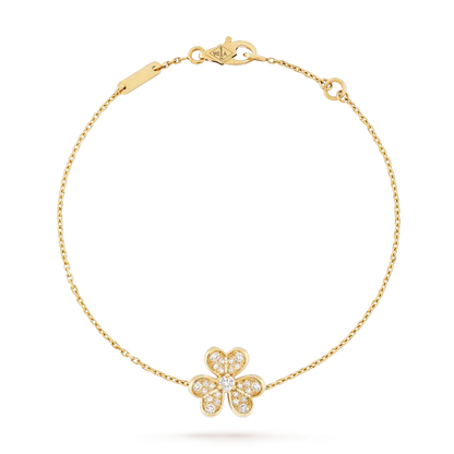 [Stars Jewelry]FRIVOLE GOLD FLOWER DIAMOND BRACELET