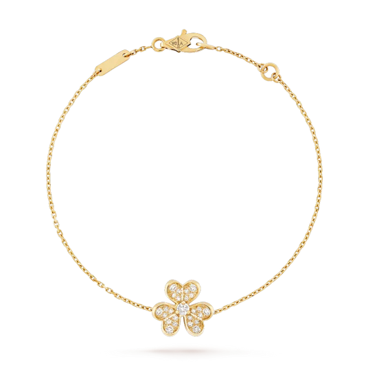 [Stars Jewelry]FRIVOLE GOLD FLOWER DIAMOND BRACELET