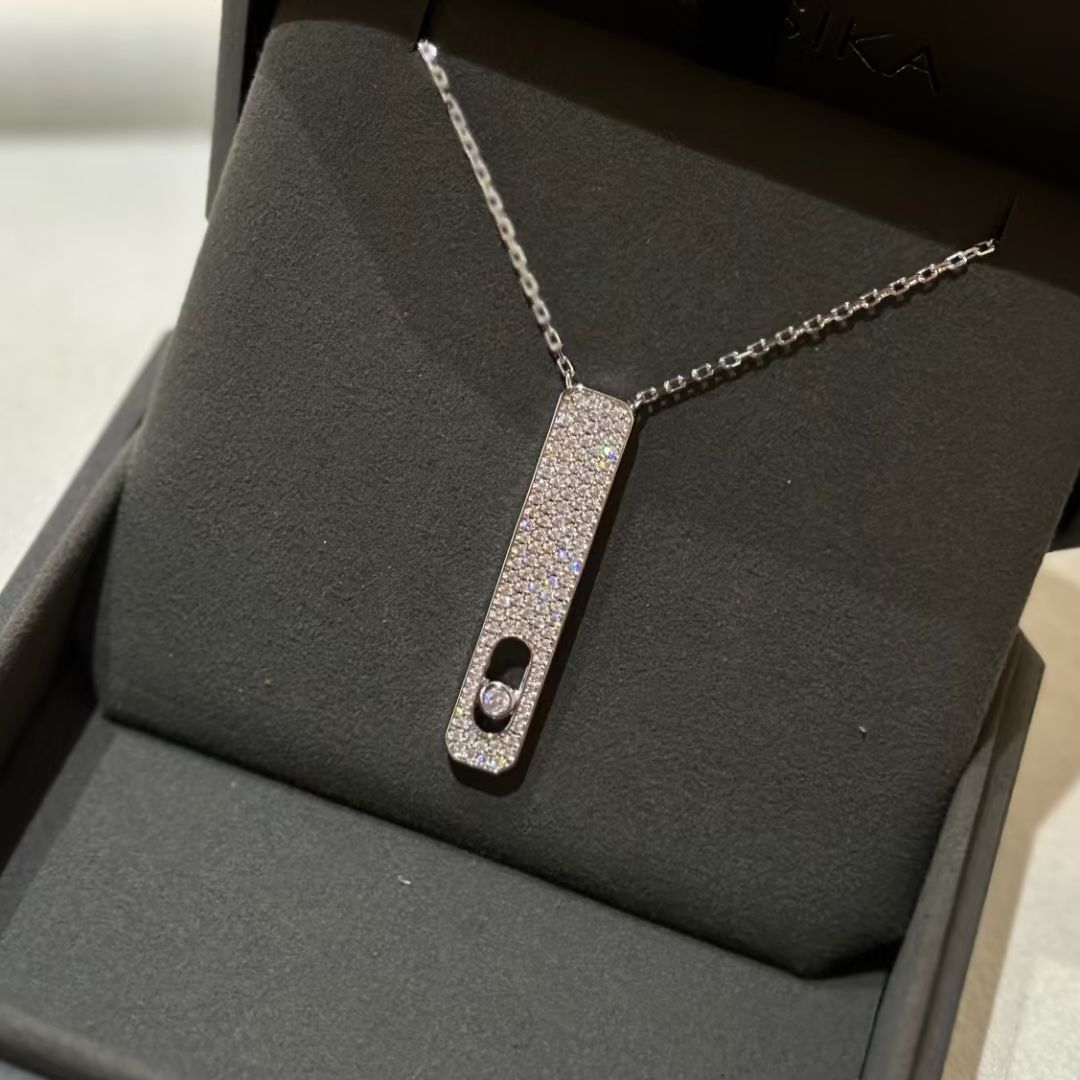 [Stars Jewelry]MY FIRST DIAMOND PAVED NECKLACE