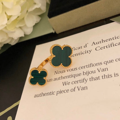[Stars Jewelry]CLOVER BETWEEN THE FINGER RING