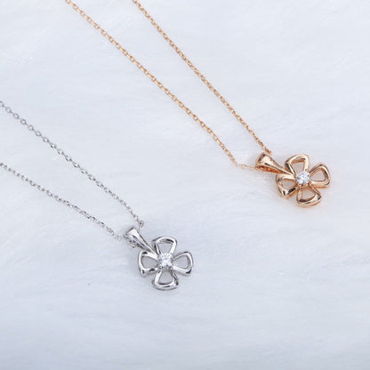 [Stars Jewelry]FIOREVER NECKLACE DIAMOND CENTER
